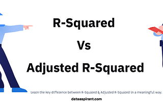 R-Squared Vs Adjusted R-Squared