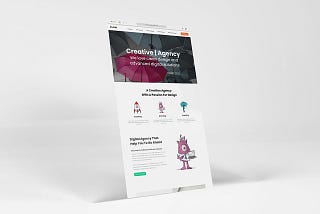 Divi Creative Agency Layout