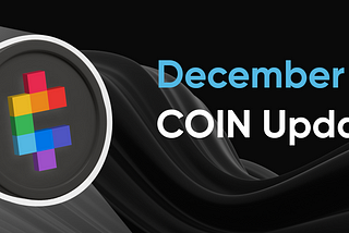 December Coin Update
