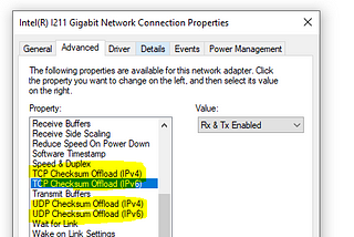 IPv4/IPv6 TCP/UDP Checksum