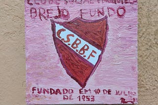 Um pouco sobre a série de pinturas Clubes de Bairro