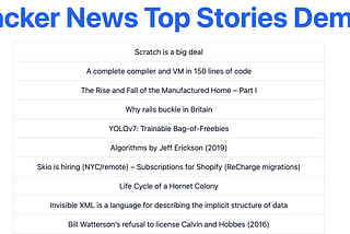 Build a Hacker News Top Stories Demo with Next.js + GitHub Copilot in one hour