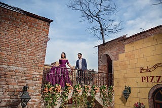 Theme based pre-wedding shoot are perfect to keep your romance alive!