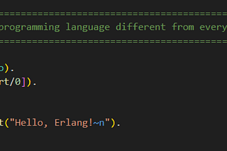 What do you need to know about Erlang