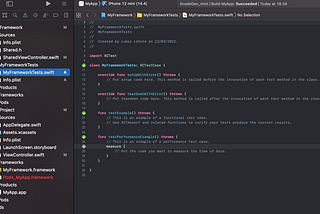 ADDING TESTS TO PROJECT WITH MODULAR ARCHITECTURE