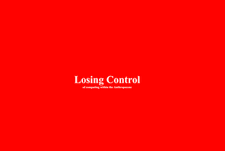 Losing Control Project Documentation