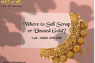 Sell Scrap or Unused Gold