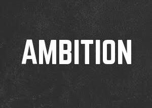 What If You Have No Ambition In Life?