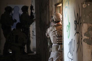 Kicking Down Doors in a War Zone
