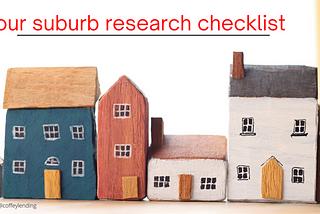 Ideas For Conducting Suburb Research