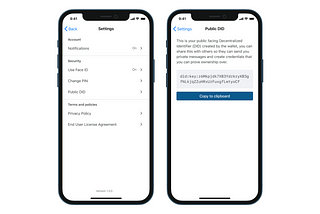 Issuing credentials directly to the MATTR mobile wallet