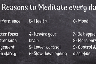 9 Reasons to Meditate in 2019
