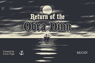 Return of the Obra Dinn Review: A Very Professional Use of the Coolest Pocket Watch Ever