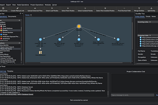 Getting started with LinkScope — an actionable OSINT tool.