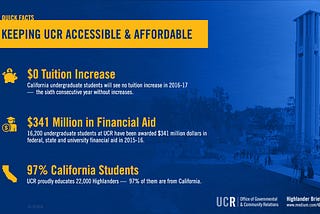 How UC Riverside is making college possible for California families and students