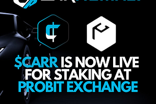 Carnomaly CARR Staking is live on ProBit Indonesia ProBit Exchange