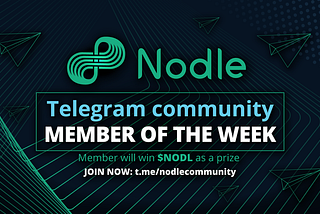 Earn 25 $NODL 💰every Friday through the end of 2021 + BONUS 50 NODL Monthly giveaway!