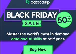 Unlocking the Power of Data: DataCamp’s Black Friday 50% off