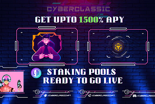 Cyberclassic Brings Gamification to DeFi with $CLASS Staking + NFTs reward!
