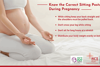 How to sit during pregnancy