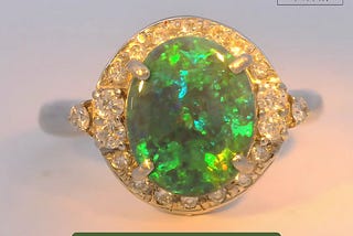 Black Opal and Diamond