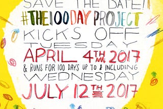 Everything you need to know about #The100DayProject.