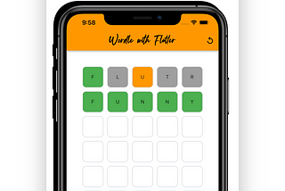 Wordle with Flutter