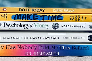 5 Books That Give Me Clarity & Renewed Focus When I Feel Unproductive