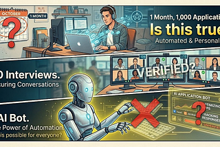1 Month. 1,000 Jobs Applications. 50 Interviews. 1 AI Bot.