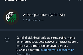Como perdi R$ 50 na Atlas Quantum