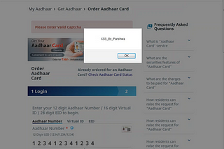 How I was able to Hack Adhaar Card Official Website ?