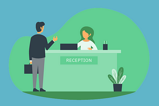 Inspirational Reception Ideas For Your Office Or Business — Happy Visitor