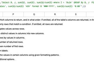 Learn SQL using Google Sheets