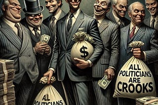 Why “All Politicians Are Corrupt” Is How You Get Played