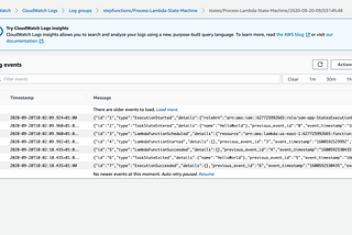 Building AWS Standard Step Functions with enabled CloudWatch Logs using a SAM template