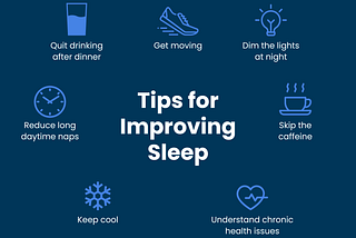 #111# 40 Tips for Improving your Sleep: