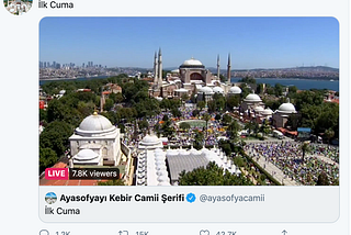 Hagia Sophia: From a Beacon of Coexistence to a Pretext for Extremism