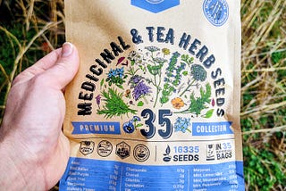 My herb seeds from Organo Republic came today, and I’m tickled pink.