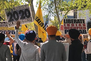 Sikhs For Justice Rally Outside UN Headquarters