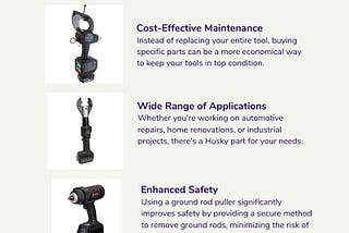 Why Upgrade with Husky Tool Parts & a Ground Rod Puller?