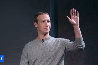 A photo of the CEO of Facebook, Mark Zuckerberg