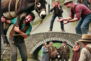 Aesop’s Fables The man, the boy & the donkey