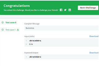 HackerRank problem 4