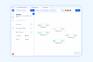 Streamlining chaos: Redesign of a complex Workflow canvas