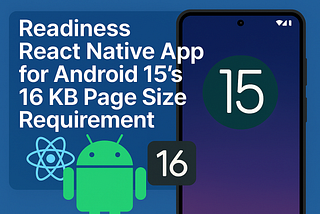 Ensuring ReactNative App Readiness for Android 15’s 16 KB Page Size