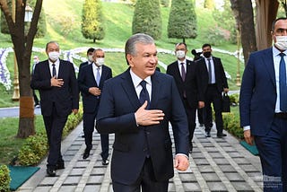 President of Uzbekistan Shavkat Mirziyoyev