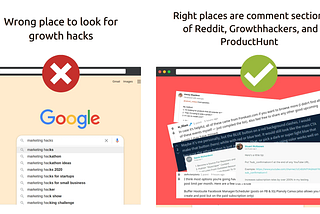Stop searching for marketing growth hacks on Google