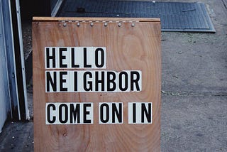 Neighbors Helping Neighbors