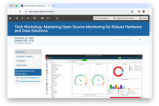 OSSci Supports DESY Workshop as Community Partner