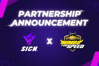 PARTNERSHIP ANNOUNCEMENT Sign.club Gaming Dapp and Hub with “Mimbo for Speed” game & mining